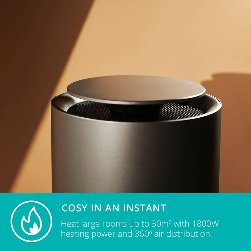 Duux Threesixty 2 Smart PTC Ceramic Fan Heater 800-1800 Watts