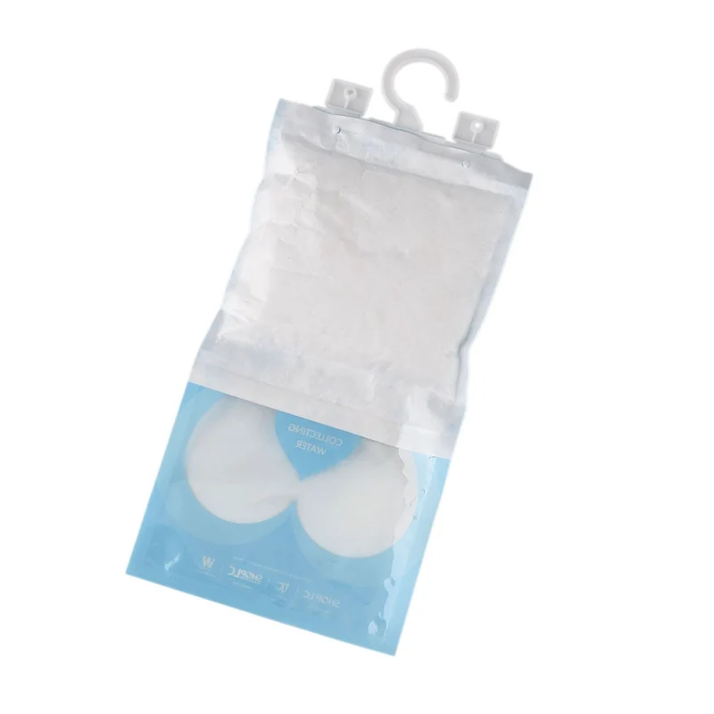 HOME SMART - Hängender Luftentfeuchter Beutel Set 10 Stück, Lavendelduft, 220 g Calciumchlorid Feuchtigkeitsabsorber, für Kleiderschrank und Aufbewahrungsräume, 30 x 16 cm