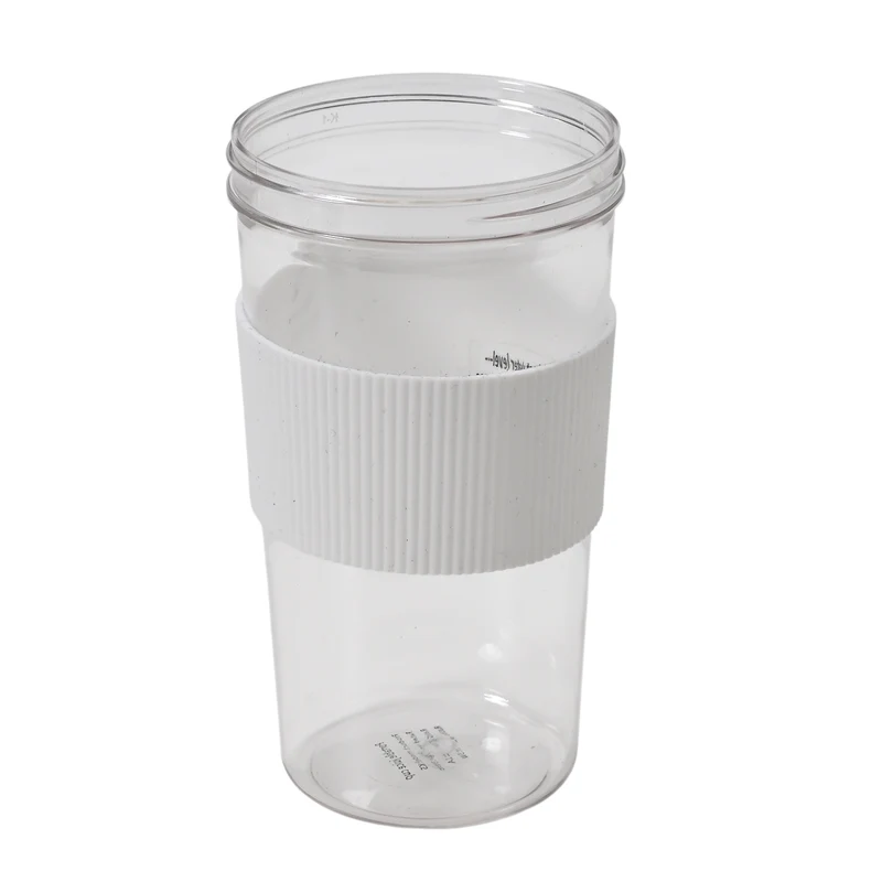 Tragbarer Entsafter mit Deckel und Trinkhalm, 350 ml, mit Edelstahlklinge und USB-Aufladung, 174x88 mm, Wiederaufladbar, Rosa