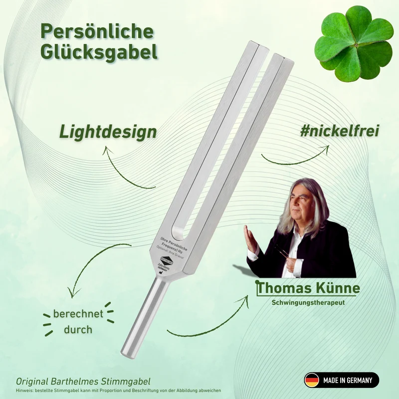 Persönliche Glücksgabel Lightdesign nach Thomas Künne | KO/Alu-GG