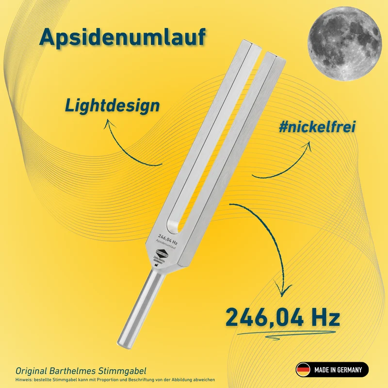 Stimmgabel Apsidenumlauf Lightdesign 246,04 Hz | Art.-Nr. 230038