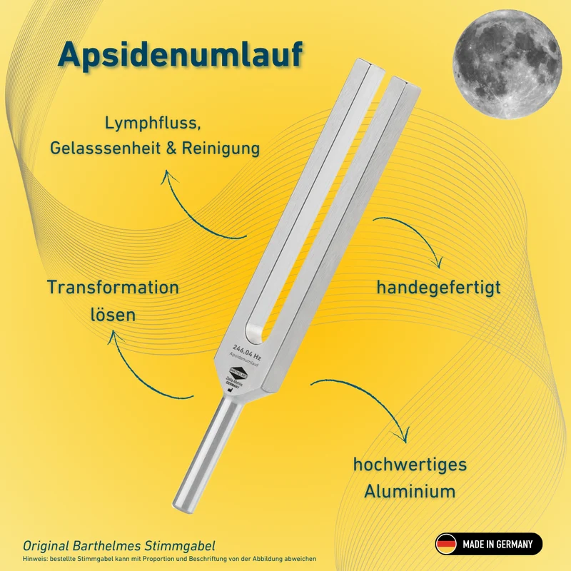 Stimmgabel Apsidenumlauf Lightdesign 246,04 Hz | Art.-Nr. 230038