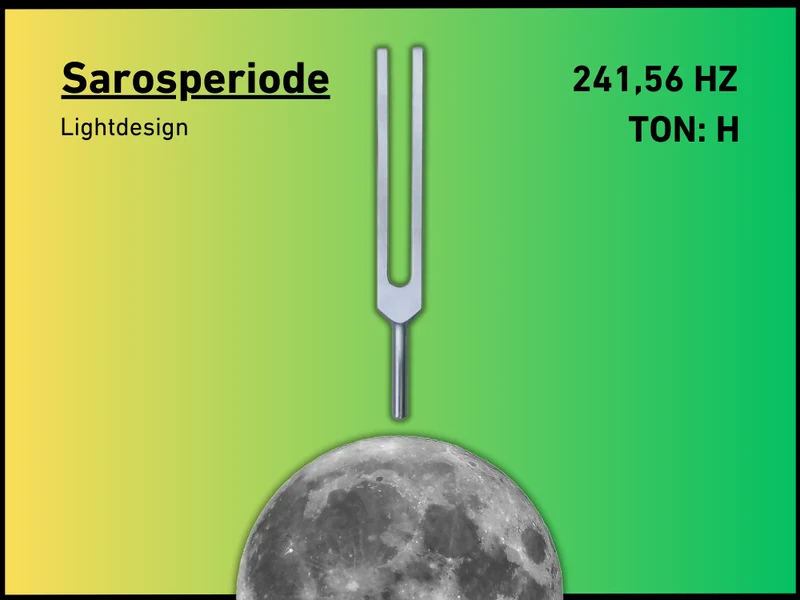 Stimmgabel Sarosperiode Lightdesign 241,56 Hz | Art.-Nr. 230037