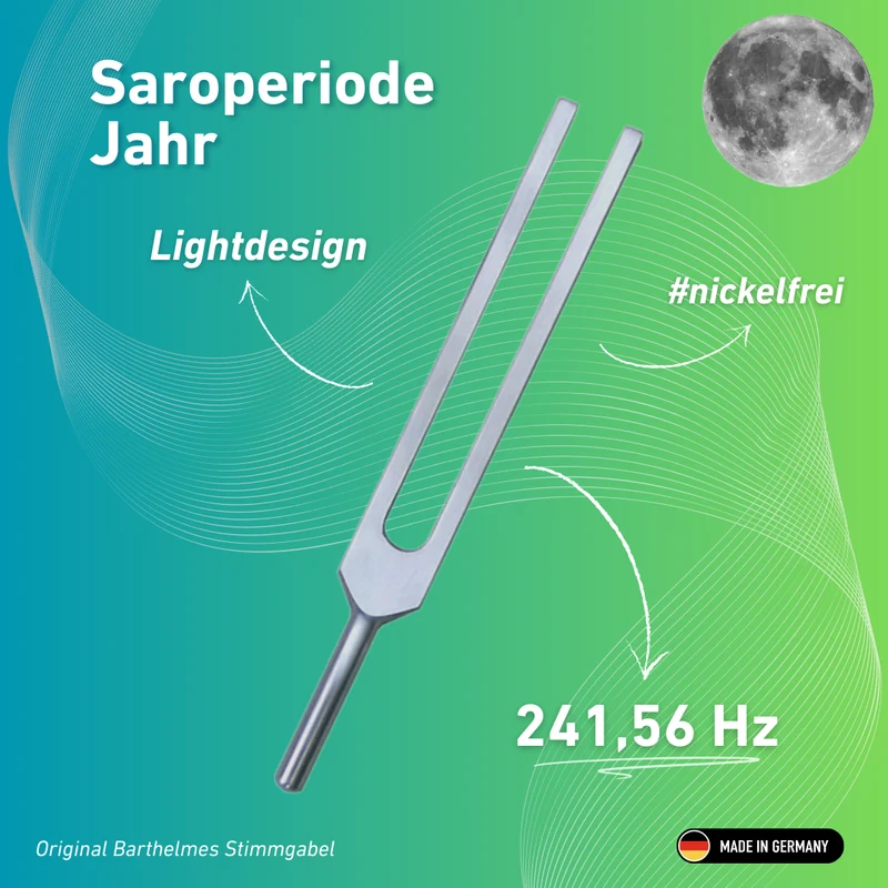 Stimmgabel Sarosperiode Lightdesign 241,56 Hz | Art.-Nr. 230037