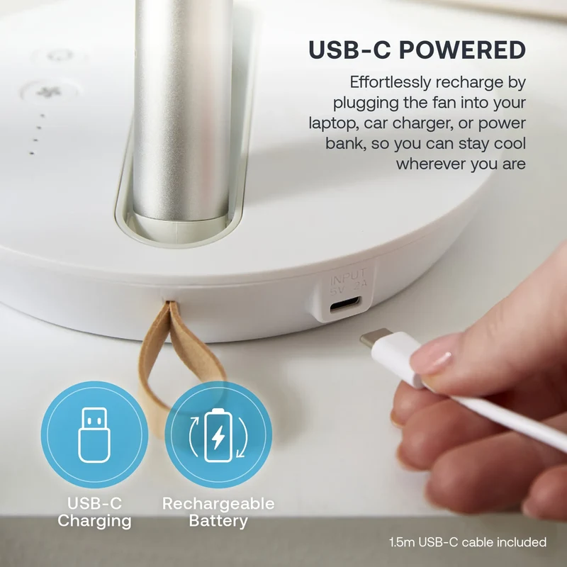 Dimplex Rechargeable Cordless Table Fan