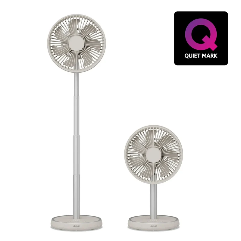 Duux Rize Cordless Pedestal & Table Fan