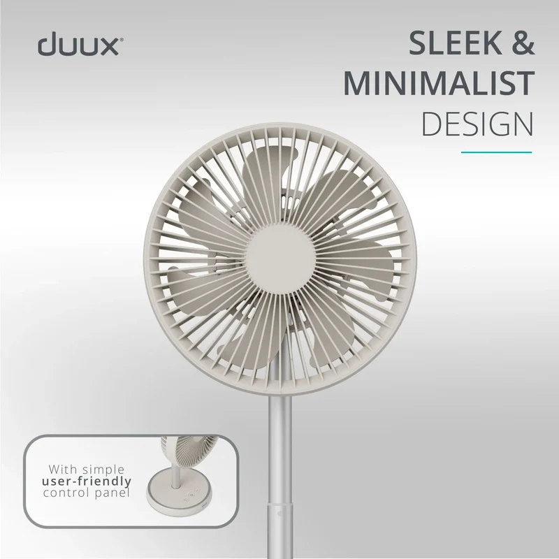 Duux Rize Cordless Pedestal & Table Fan