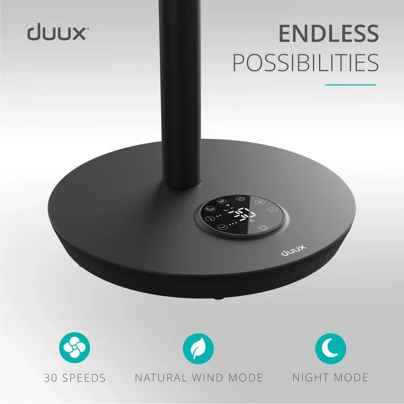 Duux Whisper Flex 2 Smart Pedestal & Table Fan