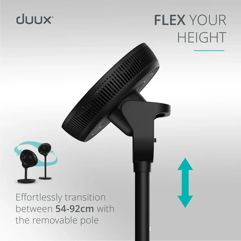 Duux Whisper Flex 2 Smart Pedestal & Table Fan