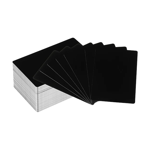 Aluminium-DIY-Karten 100 PCS (mehrfarbig)