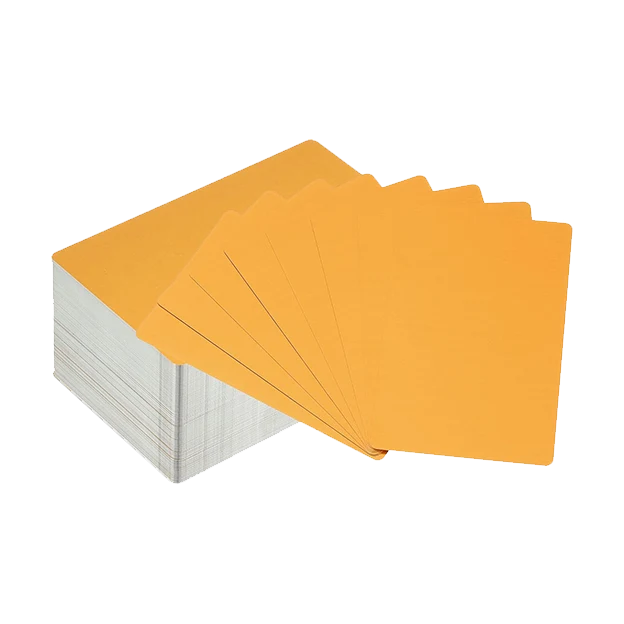 Aluminium-DIY-Karten 100 PCS (mehrfarbig)