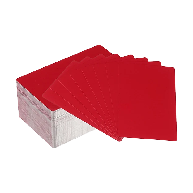 Aluminium-DIY-Karten 100 PCS (mehrfarbig)