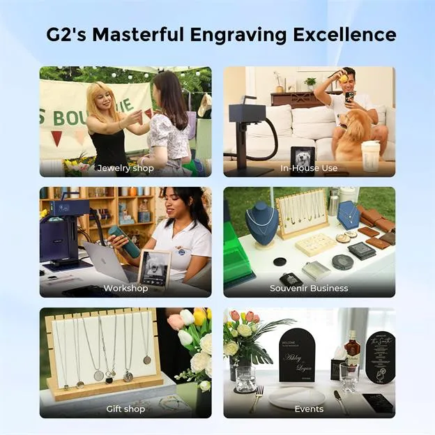 G2 Pro 30W Faserlasergravierer