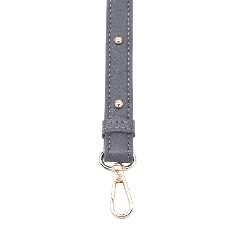 PU Handtaschen-Riemen, 100x3 cm, Grau