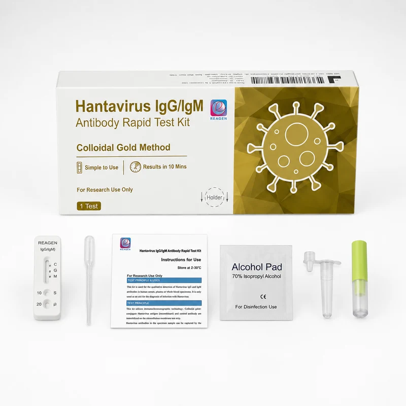 Hantavirus IgG/IgM (Profi-) Schnelltest – Antikörper-Schnelltest für Serum, Plasma & Vollblut