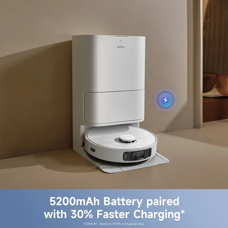 MOVA E40 Ultra Robot Vacuum & Mop Cleaner