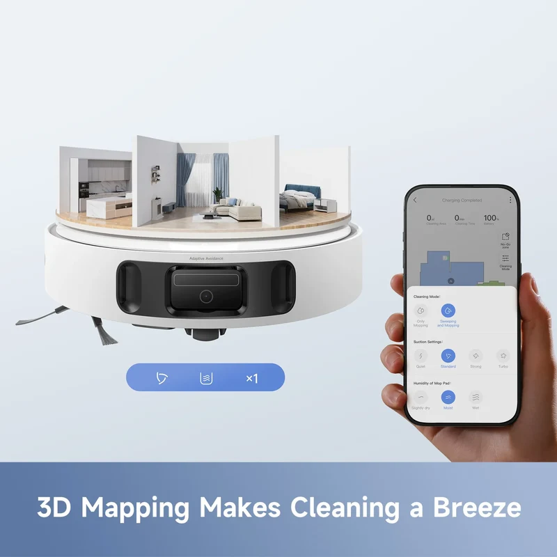 MOVA E40 Ultra Robot Vacuum & Mop Cleaner
