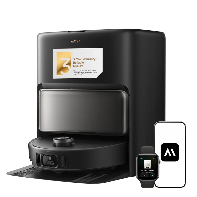 MOVA V50 Ultra Complete Robot Vacuum & Mop Cleaner