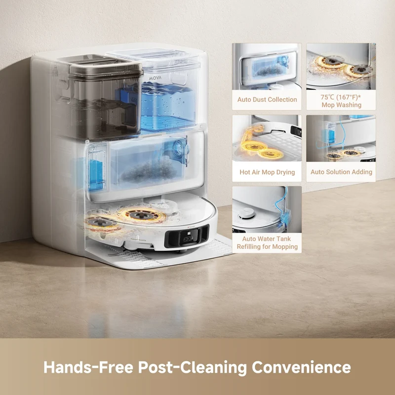 MOVA P50 Pro Ultra Robot Vacuum & Mop Cleaner