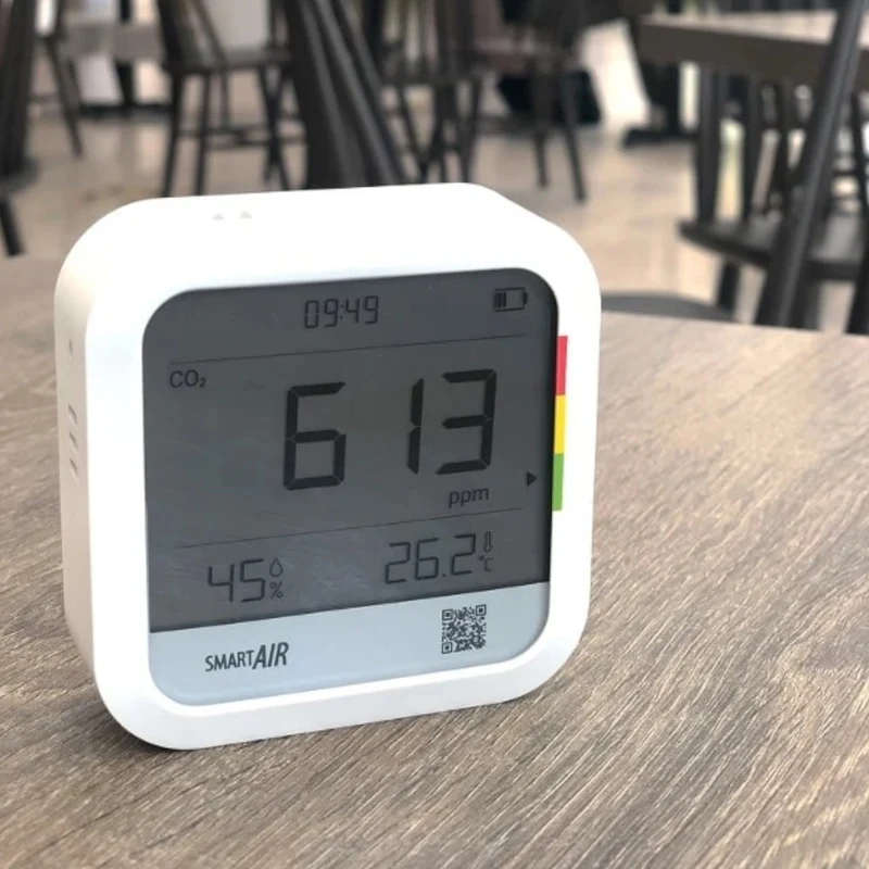 Smart Air 3-in-1 CO₂, Relative Humidity, and Temperature Monitor