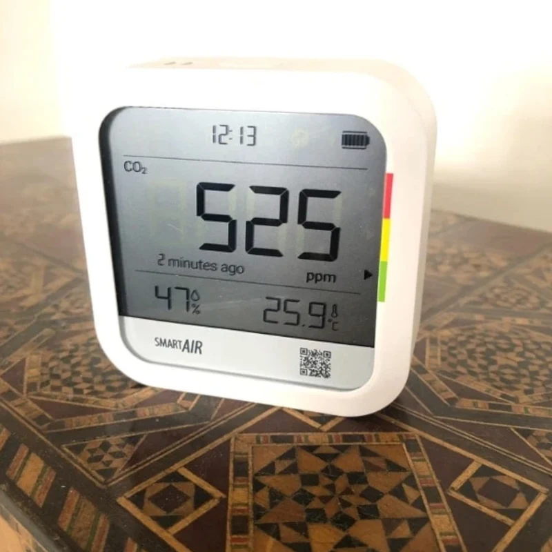 Smart Air 3-in-1 CO₂, Relative Humidity, and Temperature Monitor