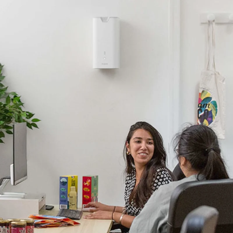 TEQOYA ALANA™ Electrostatic Air Purifier With Low Energy Active Filter