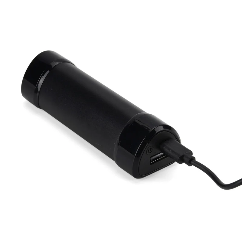2 in 1 Magnetischer Handwärmer und Powerbank, 2 x 4000 mAh, 3 Heizstufen, 11 x 6 cm, 255 g, ABS Aluminiumlegierung, Schwarz