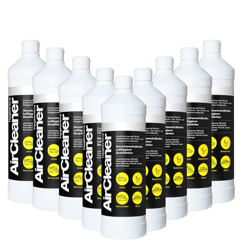 AirCleaner 9 x 1 Liter Nachfüllflasche (1 VE)