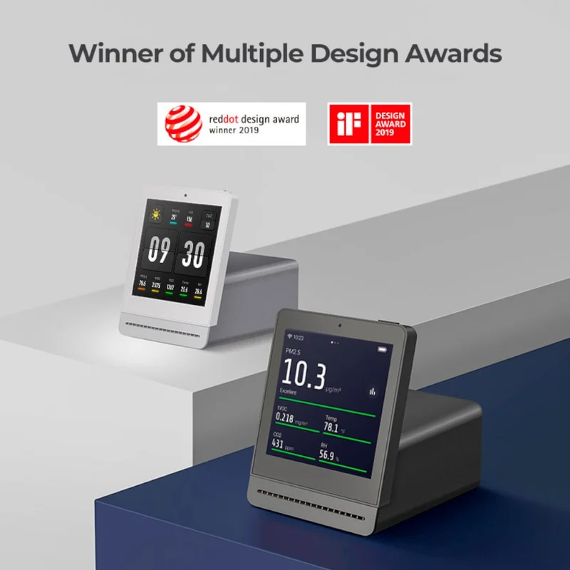Qingping Pro 5-In-1 Air Quality Monitor