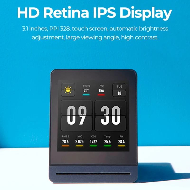 Qingping Pro 5-In-1 Air Quality Monitor
