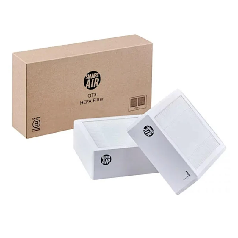 Smart Air QT3 Air Purifier Replacement HEPA E11 Filter (2 Pack)