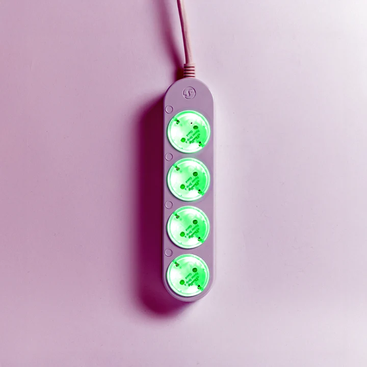 Shelly Power Strip 4 Gen4 - Smarte Steckdosenleiste - Weiß
