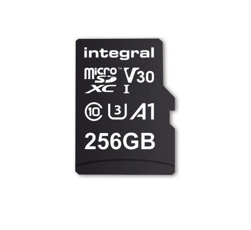 256GB Integral V30 High Speed microSDXC card