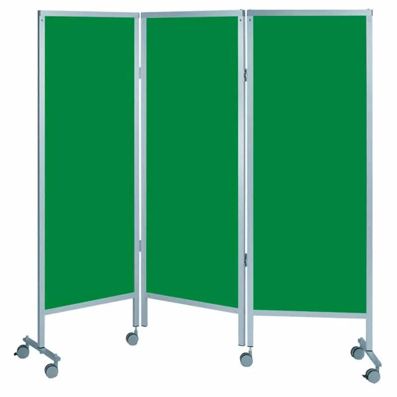 Paravent mit Rollen