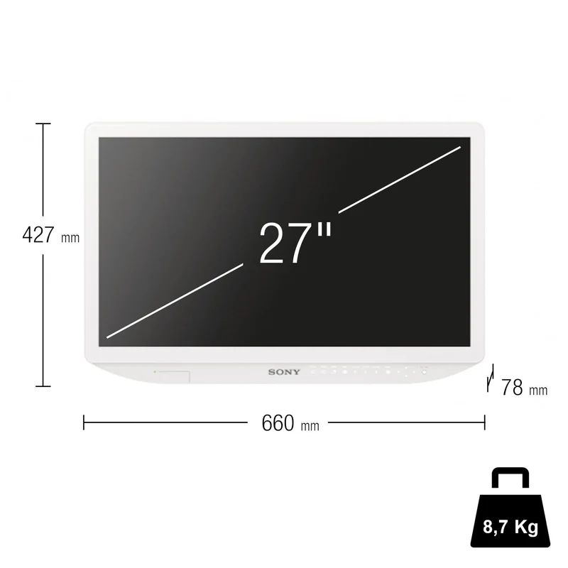 Sony LMD-2735MD Medizinischer Monitor 27 Zoll-Full HD-2D-LCD