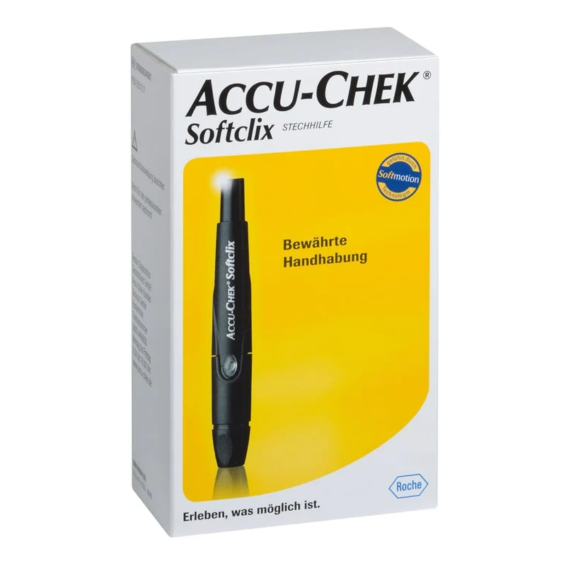 Accu-Chek Softclix schwarz, Stechhilfe
